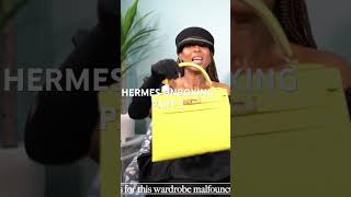 PART 2 OF UNBOXING MY FIRST HERMES KELLY BAG #unboxing #fashion #hermes #handbags