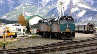 Railroading around Jasper National Park