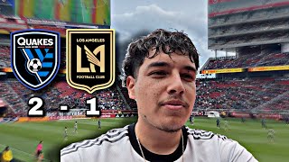 Earthquakes VS LAFC Vlog | What A Game! | JuanFooty