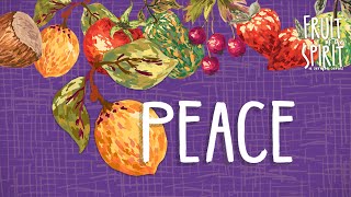 June 16, 2024. Fruit of the Spirit Series: Peace. Rev. Richard Landon. Anona UMC.