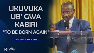 SENIOR PASTOR BUCUMI ANDREA: UKUVUKA UB'GWA KABIRI |RBF CHURCH IN HOUSTON|