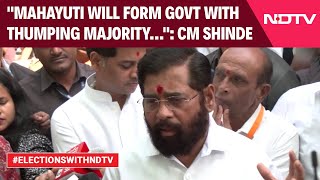 Maharashtra Polls 2024 | CM Eknath Shinde After Casting His Vote: "Mahayuti Will Form Govt…"