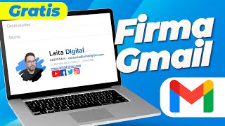 ✅ Cómo crear una FIRMA en GMAIL con IMAGEN MEJORADA, TEXTO y ENLACES | GRATIS