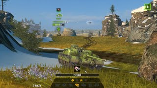 AT 7 Clutches a battle while on 7 hp  | World of Tanks Blitz