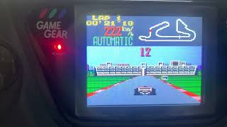 Super Monaco GP on Gamegear #8pins #mcwill