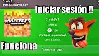 🔑NO INICIA SESIÓN DE XBOX 🔑| MINECRAFT PE 1.2.0