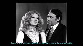 Mina e Alberto Lupo - Parole parole (lyrics, 1972)