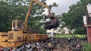 LASG Crushes 2,228 Impounded Motorcycles (OKADA) On Friday, June 3, 2022