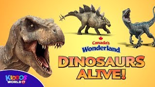 Canada's Wonderland Dinosaurs Alive Tour