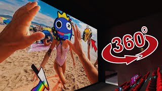 VR 360 FNF RAINBOW FRIENDS Corrupted “SLICED” Got Me Like | But Everyone Sings It | 360 cinema