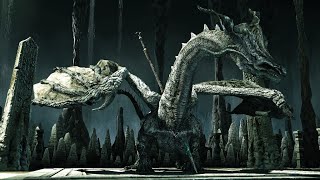 DARK SOULS II - Sinh, the Slumbering Dragon DLC boss fight