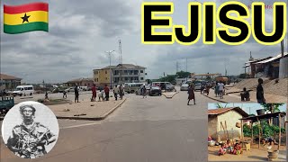 THE HOMETOWN OF THE BRAVE AND HISTORIC QUEEN MOTHER NANA YAA ASANTWEAA || WELCOME TO EJISU - ASHANTI