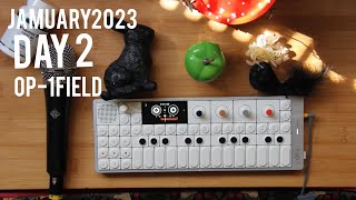 Jamuary 2023,day2 Teenage engineering OP-1 field 2/1/23 13:00