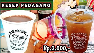 tiga resep minuman kekinian,  ide jualan es kekinian