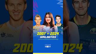 2007 🤝 2024 T20 WorldCup Similarities🤩 #shorts #t20worldcup2024 #australianteam