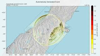 (Preliminary) 20 Sept. 2023 Mw5.6 Mount Harper earthquake ground-motion simulation