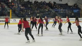 Merrimack College Skating Team December 8, 2021