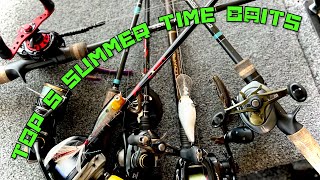 Top 5 Baits For Summer Bass