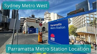 Sydney Metro Vlog 51: Sydney Metro West - Parramatta Metro Station Location