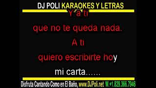 Jose Luis Perales   A ti mujer - Karaoke por Frotzly