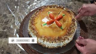 The Delicious CARROTS CAKE Recipe-IRRESISTIBLE TASTE- ألذ وصفة كيكة الجزر الناعمة ومذاق لا يقاوم