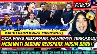 BAHAGIA ❗❗ KOO HEE JIN UNGKAP MEGAWATI SIAP  LANJUT KONTRAK  BARENG REDSPARK DIMUSIM BARU