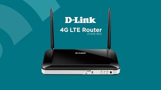 D-Link DWR-921 4G LTE Router with Standard size SIM Card Slot