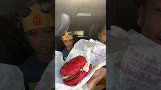 Trying the Spider-Verse Whopper from Burger King