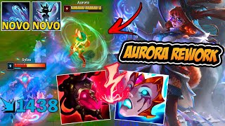 *NOVO* REWORK DA AURORA VAI MUDAR TODAS AS HABILIDADES !! - LEAGUE OF LEGENDS