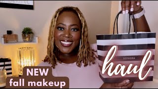 new fall makeup + essentials I can't stop repurchasing | SEPHORA FALL HAUL 2022 ft. HAUS LABS + MORE