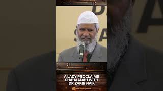 A Lady Accepts Islam | Shahadaah | Dr. Zakir Naik 19:56 P.M 25/10/24.