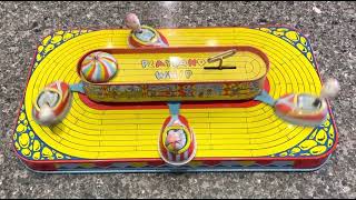 J. Chein Playland Whip circa 1955 (right-side key wind model)