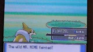 Pokemon Platinum My Shiny Floatzel