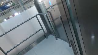 brand new Otis glass elevators at The Old Siam Plaza Bangkok Thailand (additional install)