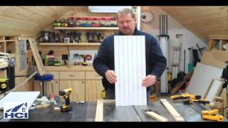 How To Make Shaker Style Cabinet Doors with Beadboard Panels