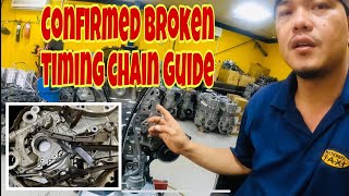 Toyota Camry 2017 Timing Chain Guide Broken