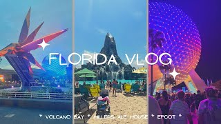 FLORIDA DISNEY WORLD VLOG | DAY 6 | APRIL 2023 | EPCOT & VOLCANO BAY | Watching EPCOT Forever