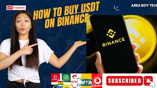 How To Buy USDT On Binance