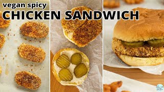 Vegan Spicy Chicken Sandwich