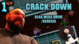 1GO Short Play -  Crack Down (Mega Drive/Genesis) (With Commentary)