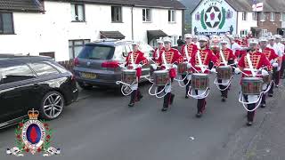 South Fermanagh Loyalists FB @ Rathcoole Protestant Boys FB 15th Anniversary Parade 29/06/24