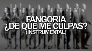 Fangoria - ¿De qué me culpas? (Instrumental)