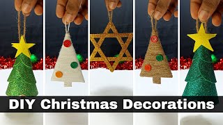 DIY Christmas decorations collection you can make at home | Christmas tree decors 2022 🎄⭐🎅