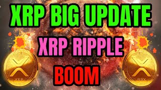 XRP NEWS : XRP RIPPLE BOOM BOOM BOOOOOOOOOOM !! XRP BIGGEST NEWS TODAY'S #crypto #xrpnews