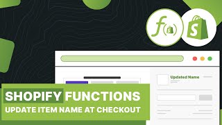 Shopify Tutorial - Update Product Titles in Checkout Using The Cart Transform Shopify Function