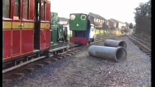 Leighton Buzzard light railway Xmas Special 1988