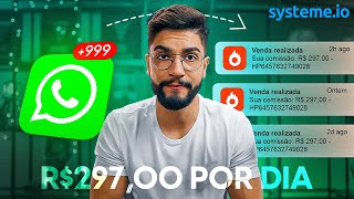 Como Fazer R$297 POR DIA através do WhatsApp.