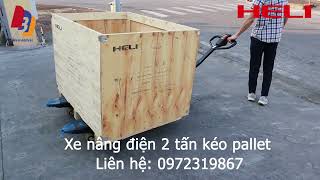 Xe nâng điện 2 tấn Lithium