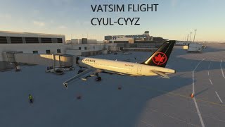 VATSIM FLIGHT CYUL-CYYZ