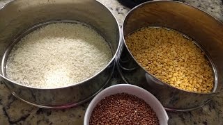 INSTANT POT - HEALTHY RICE QUINOA MIX WITH TOOR DAL RECIPE